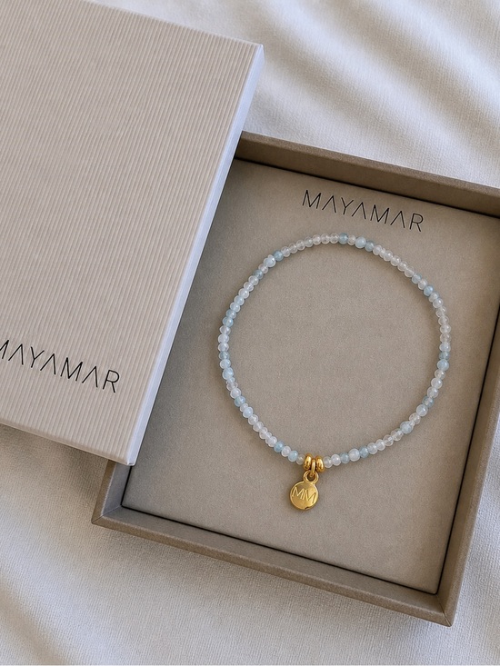 Mayamar Jewelry - New MAYAMAR aquamarine Beaded Bracelet